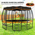 Kahuna 12ft Trampoline Shade Cover Removable Twister Roof