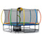 Kahuna 10x15ft Oval Trampoline LED Basketball Safety Net Pad
