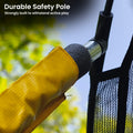 Kahuna 10x15ft Oval Trampoline LED Basketball Safety Net Pad