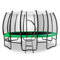 Kahuna 12ft Springless Trampoline Mat Net Ladder Basketball