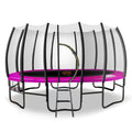 Kahuna 12ft Springless Trampoline Mat Net Ladder Basketball