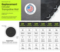 Kahuna Springless Trampoline Mat 10ft Round Replacement