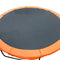 Kahuna 12ft Trampoline Reversible Replacement Pad Round - Orange/Blue
