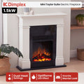 Dimplex 1.5kW Mini Taylor Suite Optiflame Electric Fireplace with LED Flame Effect