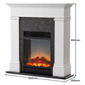 Dimplex 1.5kW Mini Taylor Suite Optiflame Electric Fireplace with LED Flame Effect