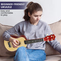 Karrera 21 Inch Ukulele Natural Soprano Beginner Musical Instrument