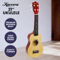 Karrera 21 Inch Ukulele Natural Soprano Beginner Musical Instrument