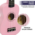 Karrera 21in Ukulele Pink