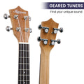 Karrera 23in Ukulele Natural Soprano Beginner Concert Guitar