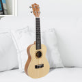 Karrera 23in Ukulele Natural Soprano Beginner Concert Guitar