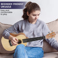 Karrera 23in Ukulele Natural Soprano Beginner Concert Guitar