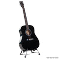 Karrera 41in Acoustic Guitar Black Wooden with Bag