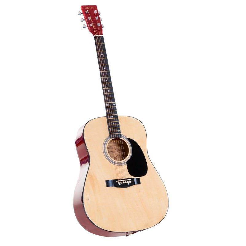 Karrera 41in Acoustic Guitar Wooden String Music Instrument