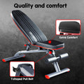 Powertrain FID Weight Bench Flat Incline Decline 250kg Home Gym