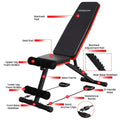 Powertrain Adjustable Weight Bench with Incline Decline And 7 Backrest Positions