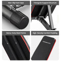Powertrain Adjustable Weight Bench with Incline Decline And 7 Backrest Positions