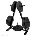 Powertrain Weight Plates Storage Rack Home Gym