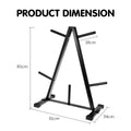 Powertrain Weight Plates Storage Rack Home Gym