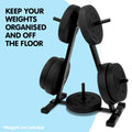 Powertrain Weight Plates Storage Rack Home Gym