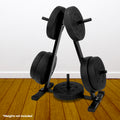 Powertrain Weight Plates Storage Rack Home Gym
