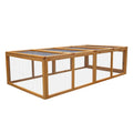 Furtastic Wooden Chicken Coop Rabbit Hutch Rectangular