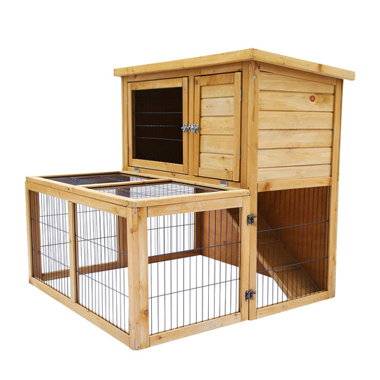 Furtastic 2-Storey Chicken Coop Rabbit Hutch Large Run