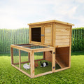 Furtastic 2-Storey Chicken Coop Rabbit Hutch Large Run