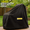 Ducar 8hp Wood Chipper Shredder Petrol Garden Grinder Mulcher Silver