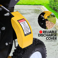 Ducar 8hp Wood Chipper Shredder Petrol Garden Mulcher Yellow