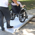 Kartrite 6ft Portable Aluminium Wheelchair Ramp Non-Slip 850lbs Heavy Duty Threshold Access Ramp for Mobility Scooter