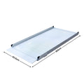 Kartrite 6ft Portable Aluminium Wheelchair Ramp Non Slip Heavy Duty 386kg Capacity Mobility Scooter Access Ramp