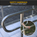Kartrite 6ft Aluminium Wheelchair Ramp Portable w/ Handrails