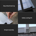Kartrite 6ft Aluminium Wheelchair Ramp Portable w/ Handrails