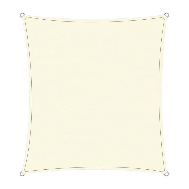 Wallaroo Waterproof Shade Sail 4x6m 160GSM