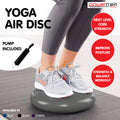 Powertrain Yoga Balance Disc Pilates Trainer Grey Home Gym