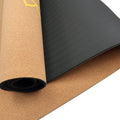 Powertrain Cork Yoga Mat 6mm with Carry Straps Home Pilates