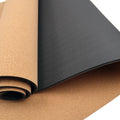 Powertrain Cork Yoga Mat 6mm with Carry Straps Home Gym