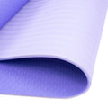 Powertrain TPE Yoga Mat 8mm Thick Purple Pilates Home Gym