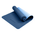 Powertrain TPE Yoga Mat 8mm Dark Blue Pilates Home Gym Exercise