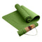 Powertrain 6mm Yoga Mat Olive Non-slip Carry Strap
