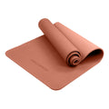Powertrain 6mm Dual Layer Yoga Mat Peach Non-slip Carry Strap