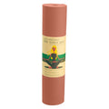 Powertrain 6mm Dual Layer Yoga Mat Peach Non-slip Carry Strap