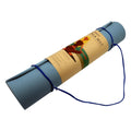 Powertrain 6mm Yoga Mat Sky Blue Non-slip Carry Strap