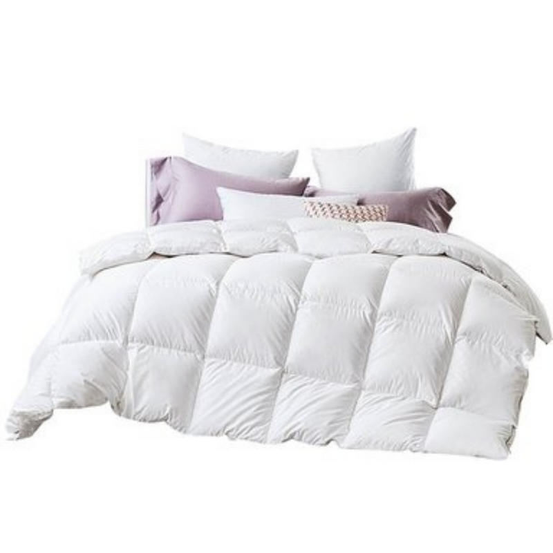 Goose Down Feather Quilt King 80% Down Bedding Doona