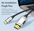 OXHORN CB-CH-402 USB C to HDMI 2.0 Cable 2m