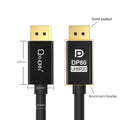 OXHORN CB-DP-16K-05 DisplayPort 2.1 Cable DP80 5m