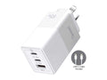 OXHORN NB-PD65CCAW PD GaN Charger 65W 3 Ports White