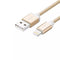 UGREEN 30589 iPhone 8-pin to USB2.0 Sync & Charging Cable 2M Gold