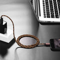 UGREEN MFI Certified Cable for iPhone 1M Dark brown 40689