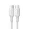 UGREEN 60552 USB-C 2.0 to TYPE-C Male to Male Data Cable 5A 2M White